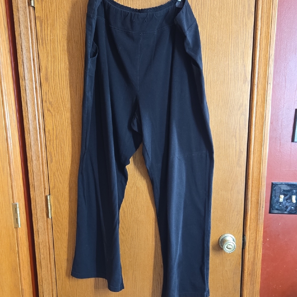 Athletic Works Black Relaxed-Fit Pants